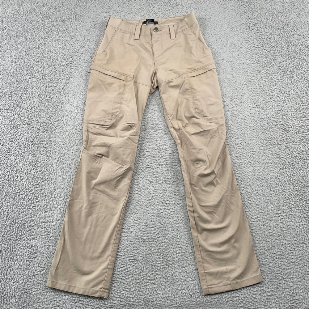5.11 Tactical Pants Women 4 Khaki Apex Cargo Tactical Utility Pockets 64406